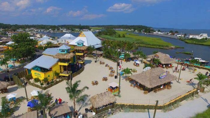 Paradise Grill in hidden Long Neck, Delaware