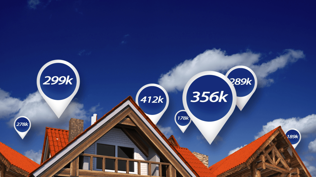 prices listed above homes