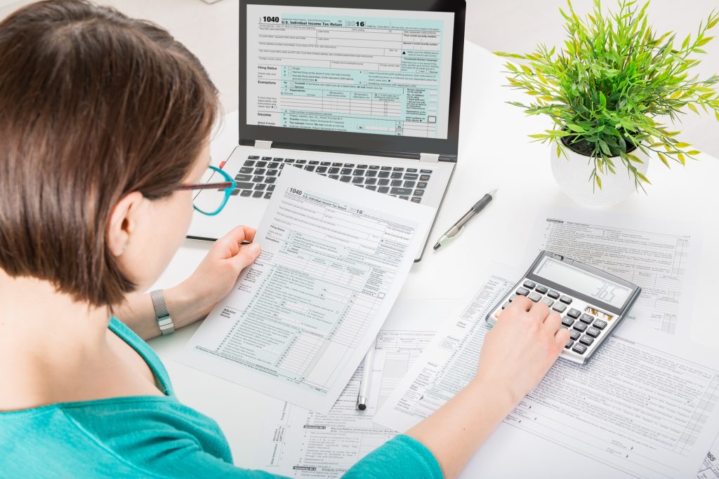 tax return form income calculator irs individual