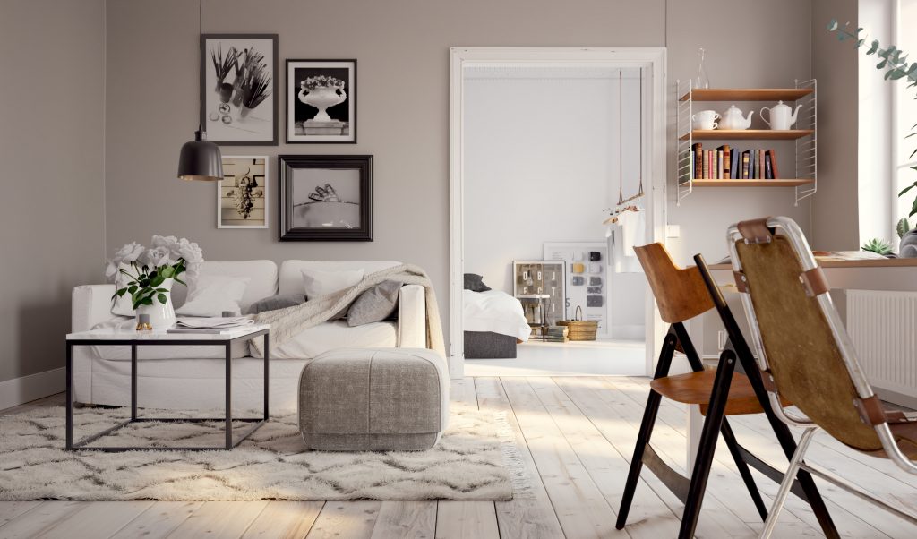 Picture of a room in a house