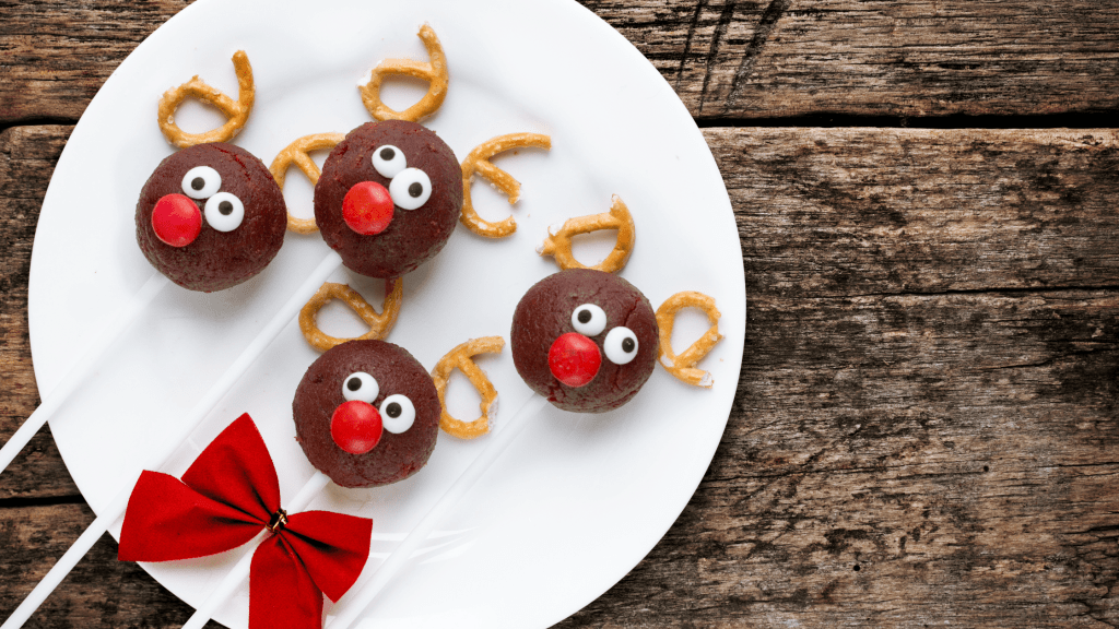 Reindeer cake pops