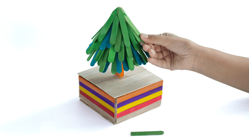 popsicle Christmas tree